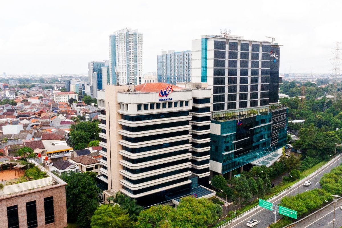 Gedung Kantor Waskita Karya di Jl. Letjen M.T. Haryono No.10 11, RT.12/RW.11, Cawang, Kecamatan Jatinegara, Kota Jakarta Timur, Daerah Khusus Ibukota Jakarta