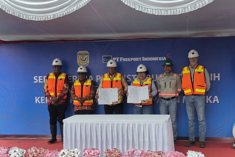 Perluas Akses Air Bersih, Freeport Indonesia Hibahkan 11 Km Pipa ke Pemkab Mimika