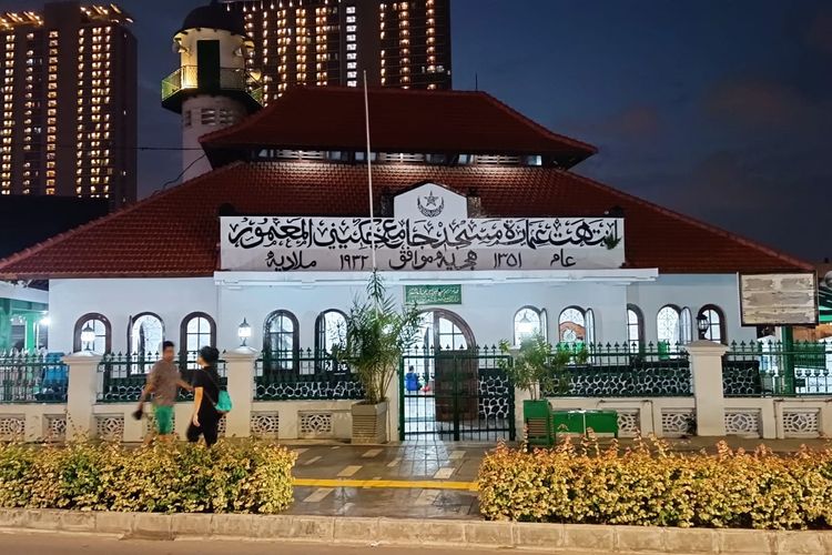 Masjid Al-Makmur, Raden Saleh, Jakarta, Sabtu (8/7/2023)