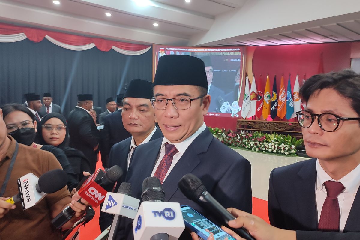Ketua KPU RI Hasyim Asy'ari 