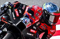 Aleix Espargaro Tercepat di Sprint Race MotoGP Catalunya 2024, Bagnaia Terjatuh Jelang Finish