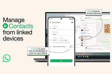 WhatsApp Rilis Dua Fitur Baru, Simpan Kontak di Aplikasi dan Bisa Pakai Username