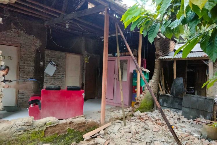 Tujuh Rumah di Kabupaten Serang Rusak Akibat Gempa Magnetudo 6,6