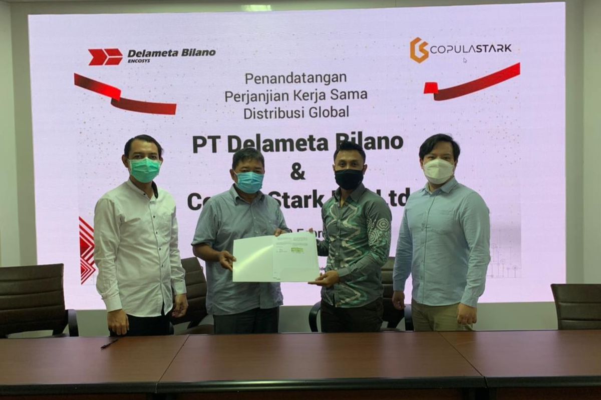 PT Delameta Bilano jadi salah satu perusahaan lokal yang sudah memproduksi berbagai sistem pembayaran elektonik dalam bidang otomotif.