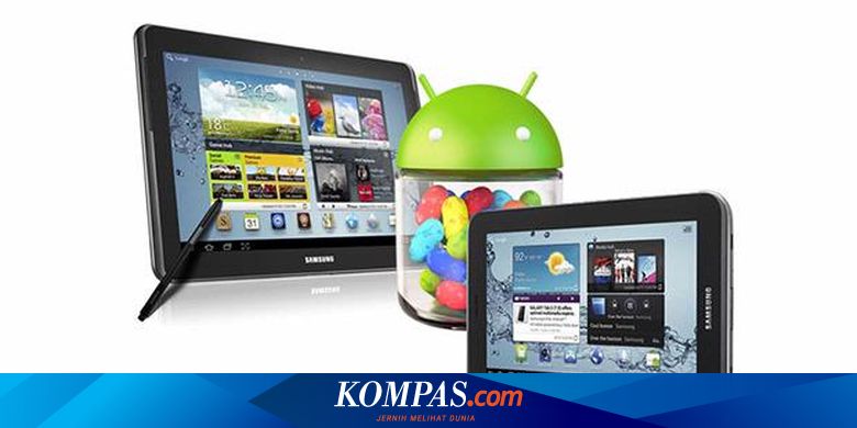 Dua Tablet Samsung Sudah Cicipi Jelly Bean
