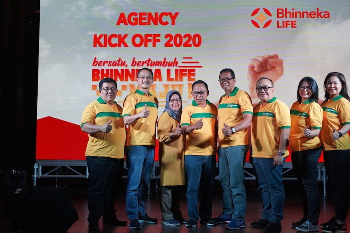  Bhinneka Life menggelar event tahunan Agency Kick Off 2020. 