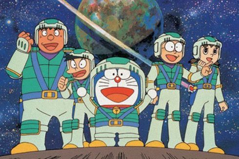Sinopsis Film Doraemon: Nobita Drifts In The Universe, Misi Menyelamatkan Giant dan Suneo