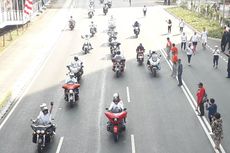 Begini Sikap Hadapi Rombongan Moge di Jalan Raya