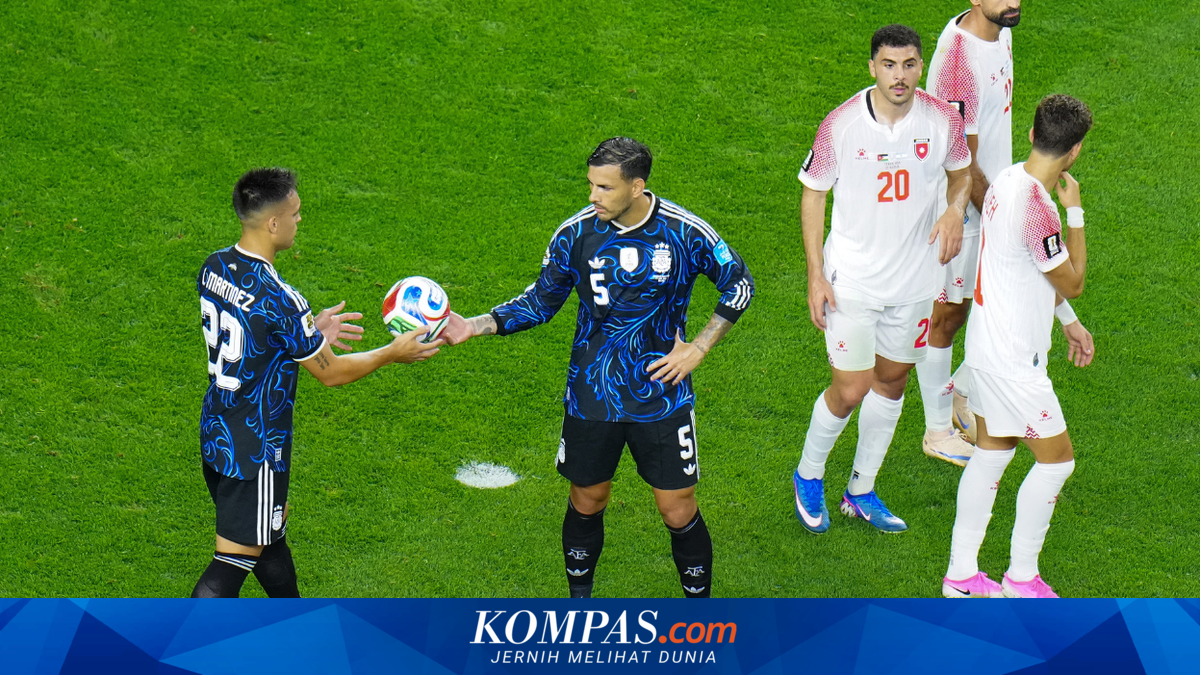 Argentina Lolos dari "Kutukan" Piala Dunia dengan Kebobolan Lawan Yordania
