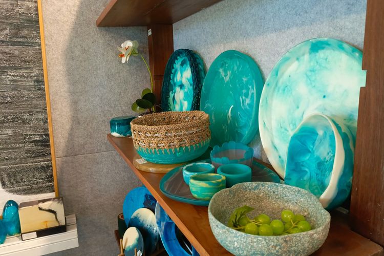 Kerajinan Resin dan Rotan dari Siji Lifestyle