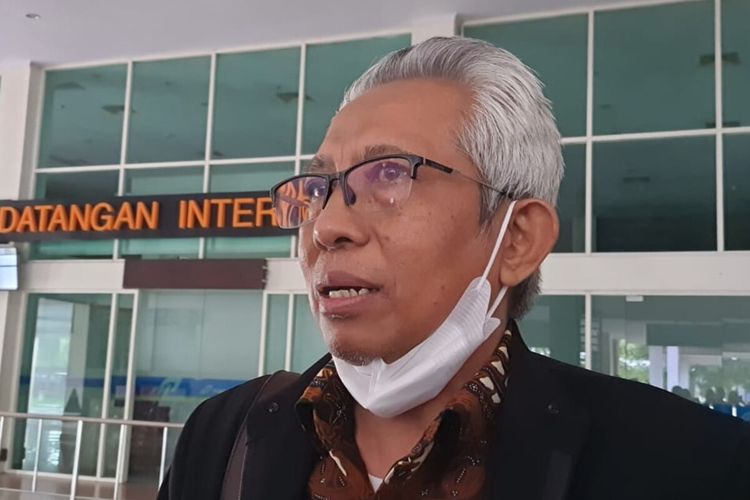 Wakil Ketua MWA UNS Solo, Hasan Fauzi di Boyolali, Jawa Tengah, Rabu (5/4/2023).