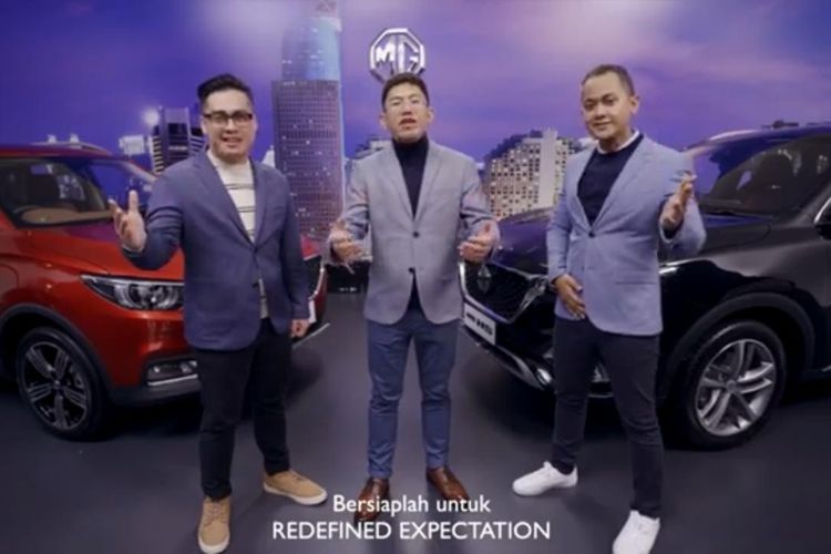 Karena virus corona, prosesi launching MG ZS disiarkan secara langsung melalui Youtube