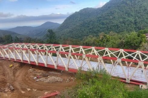 Konstruksi Tembus 97 Persen, Ini Keunikan Jembatan Baru Palopo-Toraja 