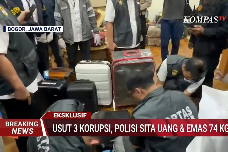 Emas yang Disita Polisi di Sentul Bogor Lebih Berat Dibandingkan Emas di Monas