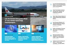 [POPULER TREN] Lion Air Mengudara 10 Juni | Daftar 100 Negara Teraman dari Covid-19