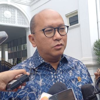 Menteri Investasi dan Hilirisasi Rosan Roeslani di Istana Kepresidenan, Jakarta, Kamis (6/2/2024).