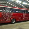Bus Pertama dengan Sasis Hino RM 280, Pakai Bodi Jetbus Single Glass