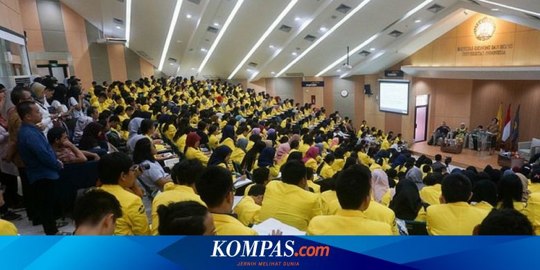 15 Jurusan Di Universitas Indonesia Dengan Nilai Utbk Sbmptn Terendah Halaman All Kompas Com