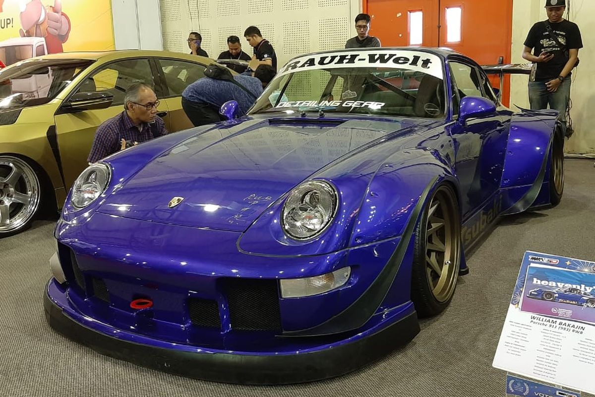 Porsche RWB pertama di Jakarta turut ramaikan IMX 2019.