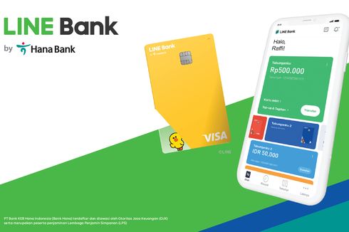 Line Bank Tawarkan Gratis Biaya Transaksi dan Kartu Berdesain Karakter Line