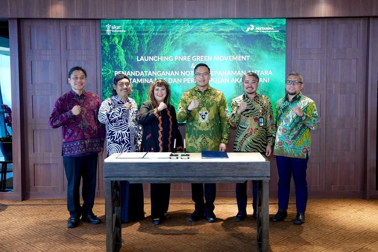 PT Pertamina New & Renewable Energy (PNRE) resmi meluncurkan Green Movement 