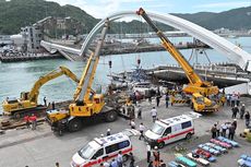 Jembatan Runtuh Timpa Kapal di Taiwan, 3 Nelayan Indonesia Jadi Korban Luka