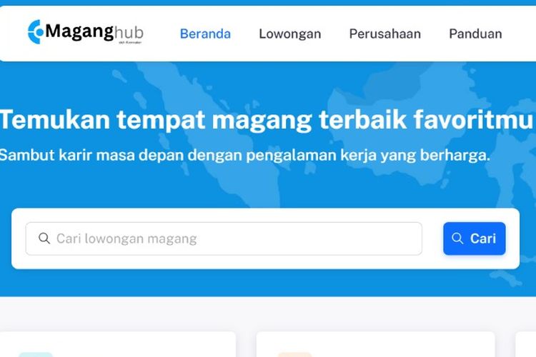 Pendaftaran Magang Nasional 2025. Cek daftar lowongannya di karirhub kemnaker.