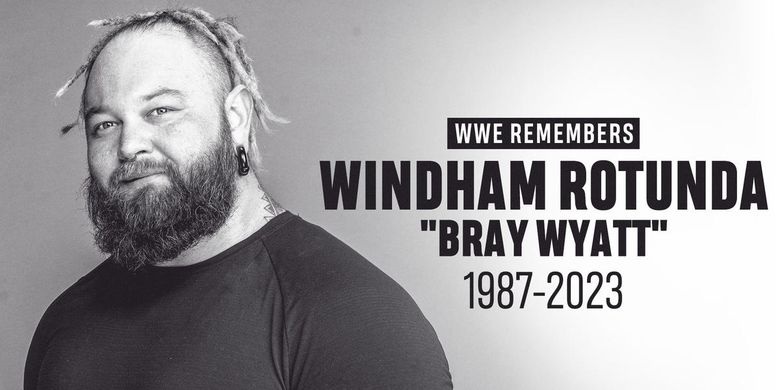Pagulat WWE Bray Wyatt yang meninggal dunia di usia 36 tahun.