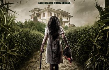 Poster film Sumala yang akan dibintangi oleh Luna Maya dan Darius Sinathrya.