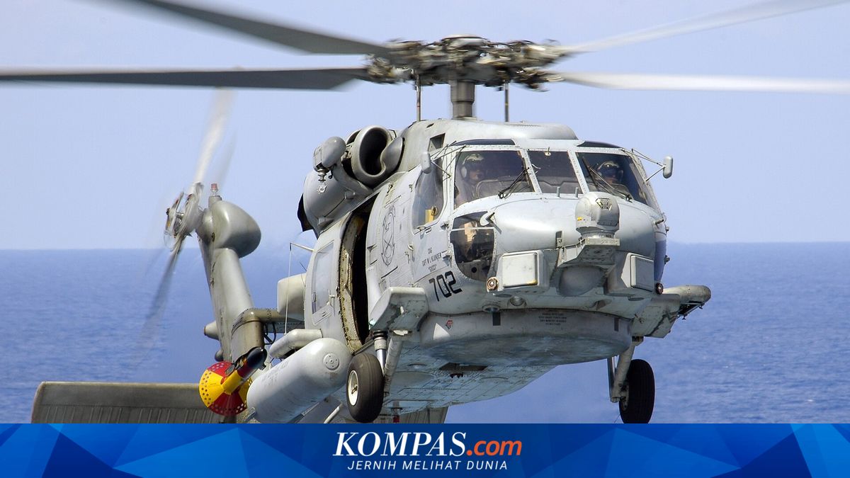 Helikopter Angkatan Laut AS Kecelakaan di Laut Arab, Satu Awak Hilang