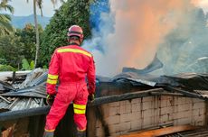 Pabrik Kayu di Kalibawang Wonosobo Terbakar, Tak Ada Korban Jiwa