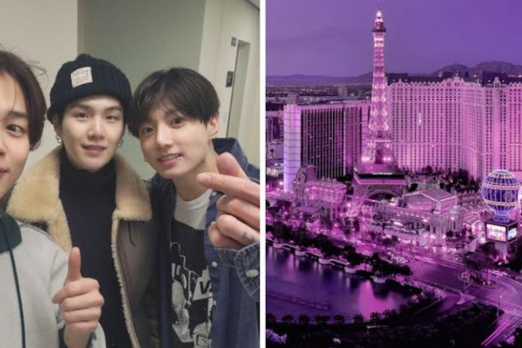 Las Vegas mempercantik diri dan berubah jadi ungu jelang konser BTS. Berbagai keseruan siap disuguhkan untuk ARMY