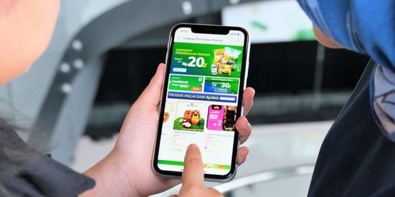 cara top up ovo lewat Tokopedia.