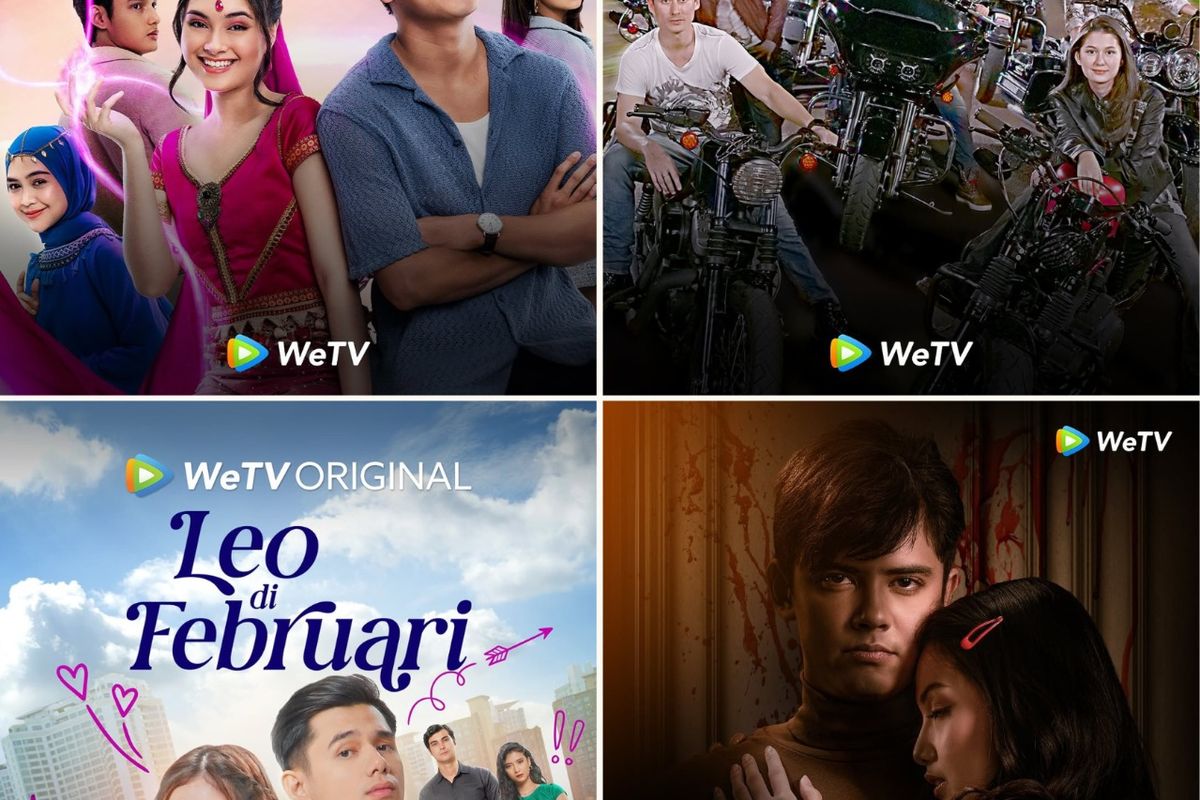 Judul-judul serial baru WeTV yang akan tayang pada 2025.
