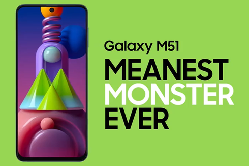 Samsung Pamer Galaxy M51, Calon Ponsel Baru dengan Baterai 