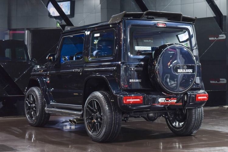 Modifikasi Suzuki Jimny berubah jadi Mercedes-Benz G-Class Brabus