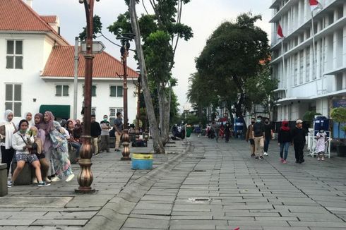 Pengunjung Kota Tua Mencapai 2.412 Orang pada Jumat Kemarin