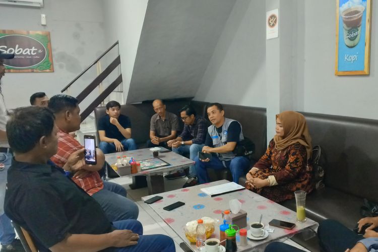 Disdik Kota Medan melakukan klarifikasi terkait polemik guru dan kepala sekolah di SMP 15 Medan, Minggu (17/9/2023)