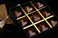 Resep Praline Kacang Mede buat Hadiah, Pakai Dark Chocolate