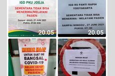 Kata Dinkes DIY soal Sejumlah RS Umumkan Tidak Bisa Terima Pasien