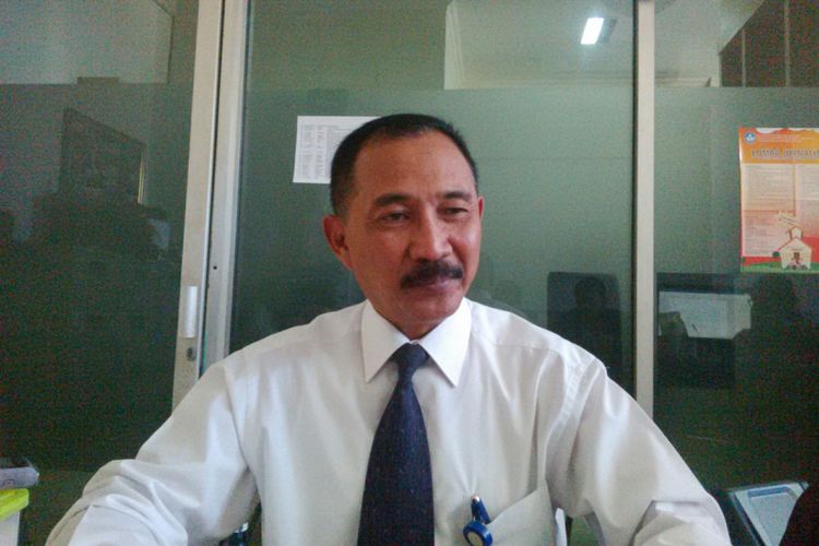 Sekretaris Rektor UNS Solo Tunjung W Sutirto saat ditemui Kompas.com di UNS Solo, Jawa Tengah, Senin (6/8/2018).