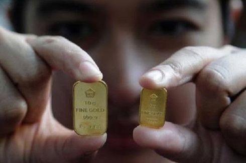 Awal Pekan Ini, Harga Emas Antam Turun Rp 2.000