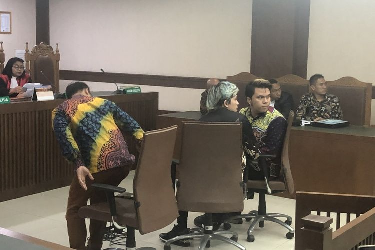Thariq Halilintar, Atta Halilintar bersaksi di Pengadilan Negeri Jakarta Pusat, Senin (24/2/2020).  