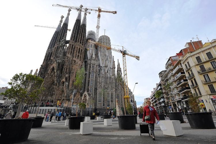 Katedral Sagrada Familia, Barcelona.