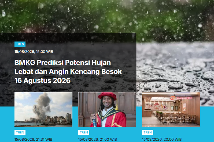 [POPULER TREN] Wilayah yang Diprakiraan Hujan Hari Ini | Cara Ubah Desil