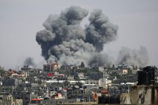 Pesawat Tempur Israel Mengebom Kamp Pengungsi Nuseirat, 14 Tewas Termasuk Anak-anak