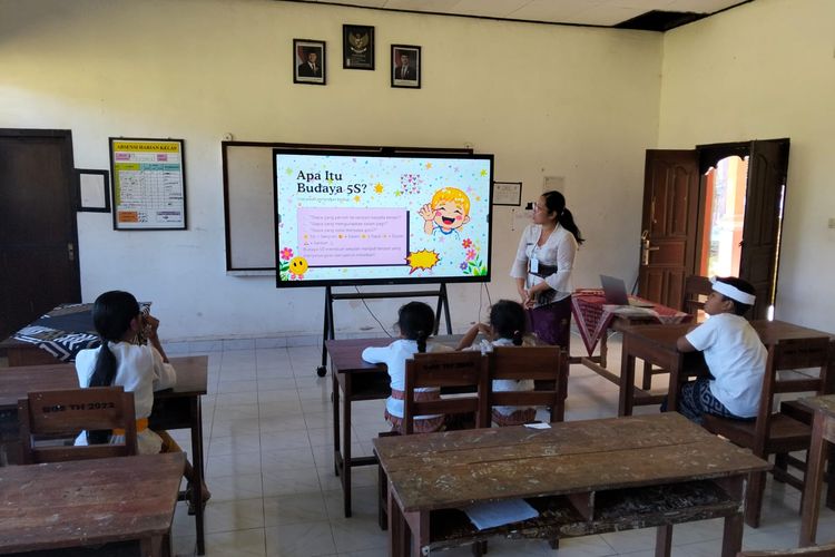 2 Tahun Tak Dapat Siswa Baru, SDN 6 Bhuana Giri Karangasem Hanya Punya 4 Murid