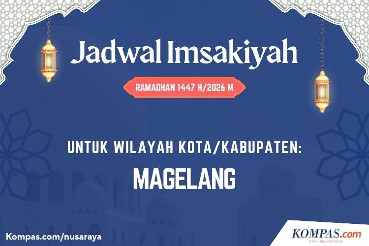 Jadwal Imsak Kota Magelang Hari Ini, Minggu 22 Februari 2026