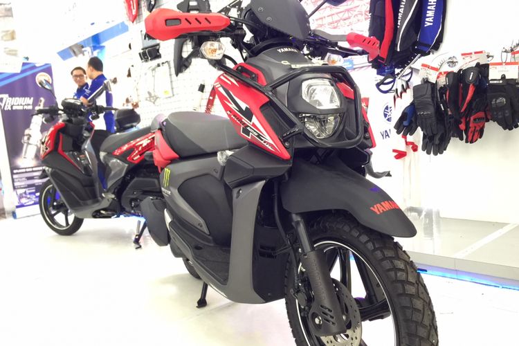 Yamaha X-Ride Generasi Terbaru yang sudah dilengkapi aksesori