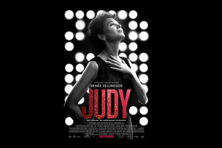 Dibintangi Renée Zellweger, film biografi Judy (2019) akan tayang di Hulu 25 September 2020.